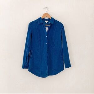 J.Jill Corduroy button down top